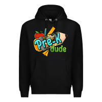 Black pre k dude Premium Hoodie - RanaPortraitStore