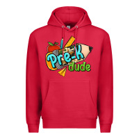 Cardinal pre k dude Premium Hoodie - RanaPortraitStore
