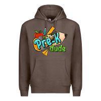 Coffee pre k dude Premium Hoodie - RanaPortraitStore