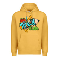 Mustard pre k dude Premium Hoodie - RanaPortraitStore