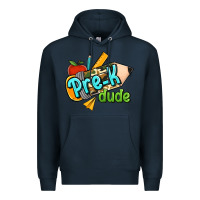 Navy pre k dude Premium Hoodie - RanaPortraitStore