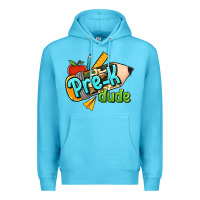 Ocean Blue pre k dude Premium Hoodie - RanaPortraitStore