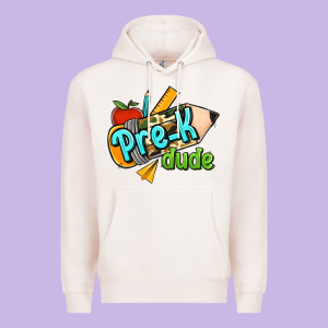 Pre K Dude Premium Hoodie Designed By Ranaportraitstore