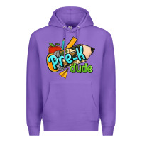 Purple pre k dude Premium Hoodie - RanaPortraitStore