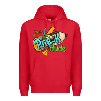 Red pre k dude Premium Hoodie - RanaPortraitStore
