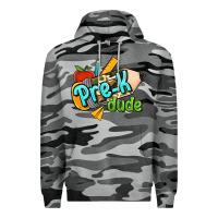 Slate Camo pre k dude Premium Hoodie - RanaPortraitStore