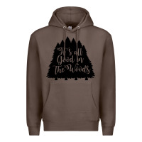 Coffee its all good in the woods Premium Hoodie - Unal Design