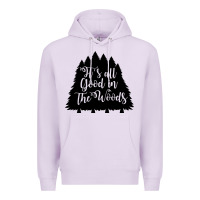 Lilac its all good in the woods Premium Hoodie - Unal Design