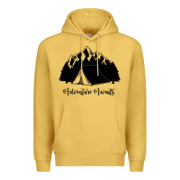 Antique Gold Adventure Camping Premium Hoodie - Unal Design