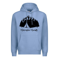 Colony Blue Adventure Camping Premium Hoodie - Unal Design