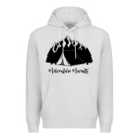 Dove Grey Adventure Camping Premium Hoodie - Unal Design