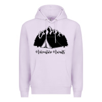 Lilac Adventure Camping Premium Hoodie - Unal Design