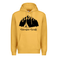 Mustard Adventure Camping Premium Hoodie - Unal Design