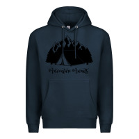 Navy Adventure Camping Premium Hoodie - Unal Design