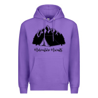 Purple Adventure Camping Premium Hoodie - Unal Design