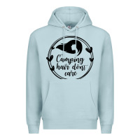 Blue Mist Camping Premium Hoodie - Unal Design