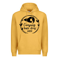Mustard Camping Premium Hoodie - Unal Design