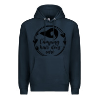 Navy Camping Premium Hoodie - Unal Design