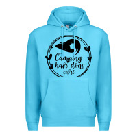 Ocean Blue Camping Premium Hoodie - Unal Design