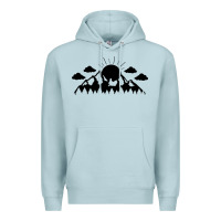 Blue Mist View Premium Hoodie - Unal Design