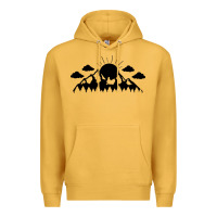 Mustard View Premium Hoodie - Unal Design