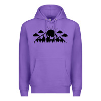 Purple View Premium Hoodie - Unal Design