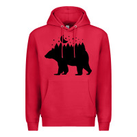 Cardinal bear Premium Hoodie - Unal Design
