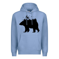 Colony Blue bear Premium Hoodie - Unal Design