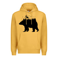 Mustard bear Premium Hoodie - Unal Design
