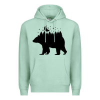 Seafoam bear Premium Hoodie - Unal Design