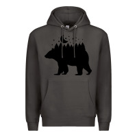 Smoke bear Premium Hoodie - Unal Design