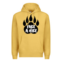 Antique Gold take a hike Premium Hoodie - Unal Design