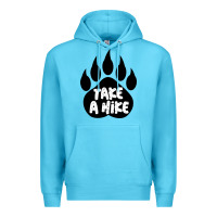Ocean Blue take a hike Premium Hoodie - Unal Design