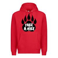 Red take a hike Premium Hoodie - Unal Design