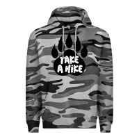 Slate Camo take a hike Premium Hoodie - Unal Design