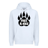 White take a hike Premium Hoodie - Unal Design