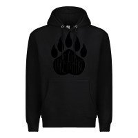 Black take a hike Premium Hoodie - Unal Design