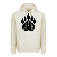 Oatmeal Heather take a hike Premium Hoodie - Unal Design