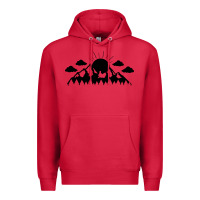 Cardinal Mountain Premium Hoodie - Unal Design