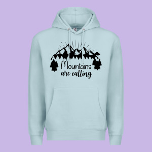 Mountains Premium Hoodie Designed By Unal Design