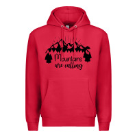 Cardinal Mountains Premium Hoodie - Unal Design