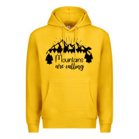 Lemon Mountains Premium Hoodie - Unal Design