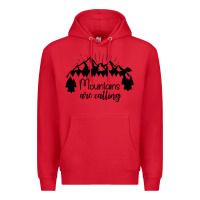 Red Mountains Premium Hoodie - Unal Design