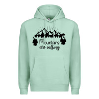 Seafoam Mountains Premium Hoodie - Unal Design