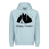 Blue Mist camping Premium Hoodie - Unal Design
