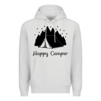 Dove Grey camping Premium Hoodie - Unal Design