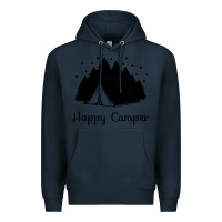 Navy camping Premium Hoodie - Unal Design