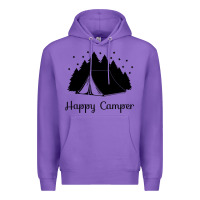 Purple camping Premium Hoodie - Unal Design
