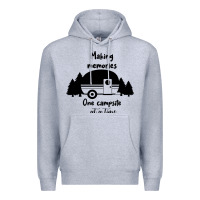 Heather Grey making memories Premium Hoodie - Unal Design