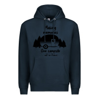 Navy making memories Premium Hoodie - Unal Design